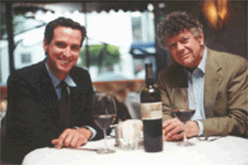 Gavin Newsom and Gordon Getty - Founders, PlumpJack Winery, Napa Valley, CA